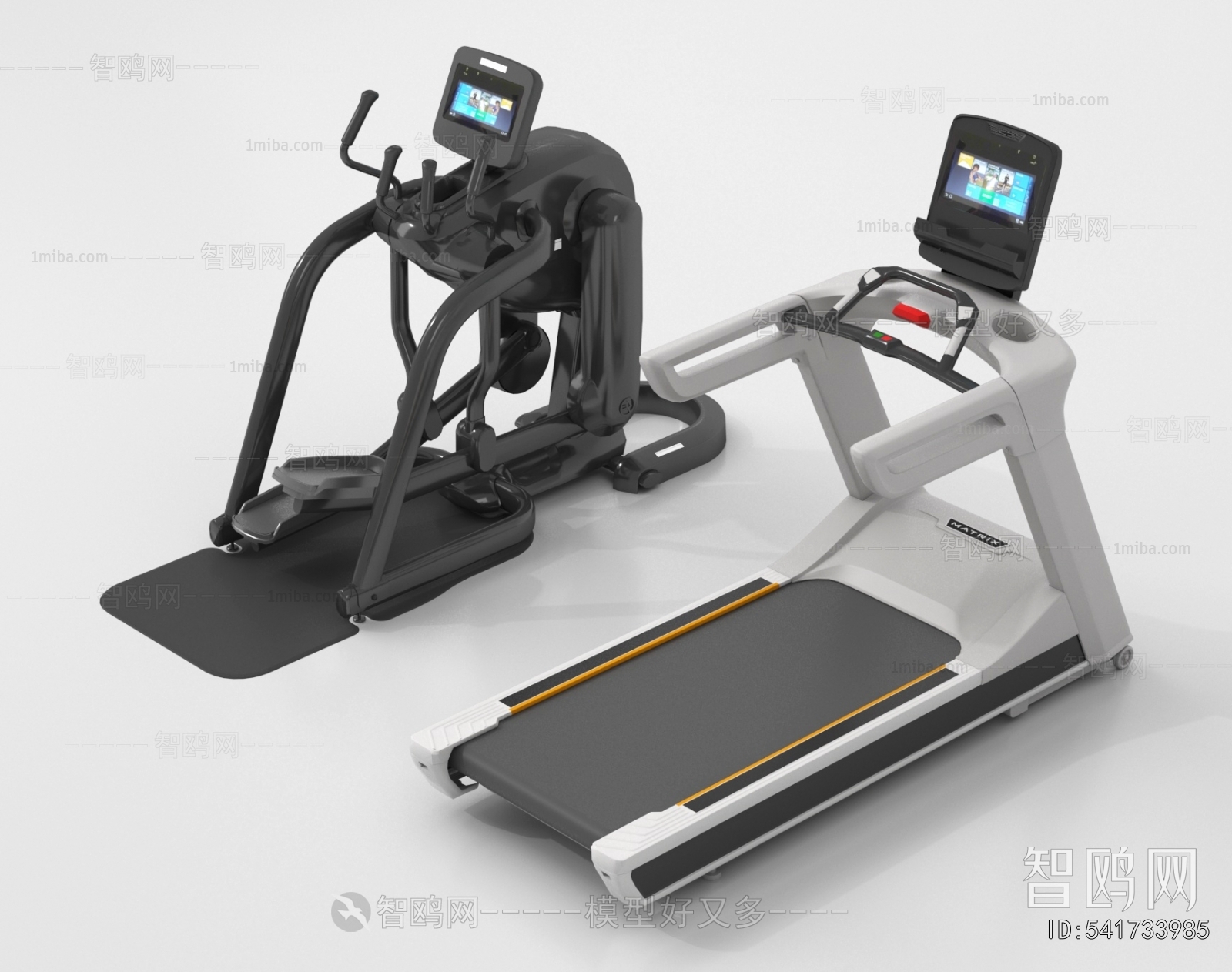 Modern Fitness Equipment