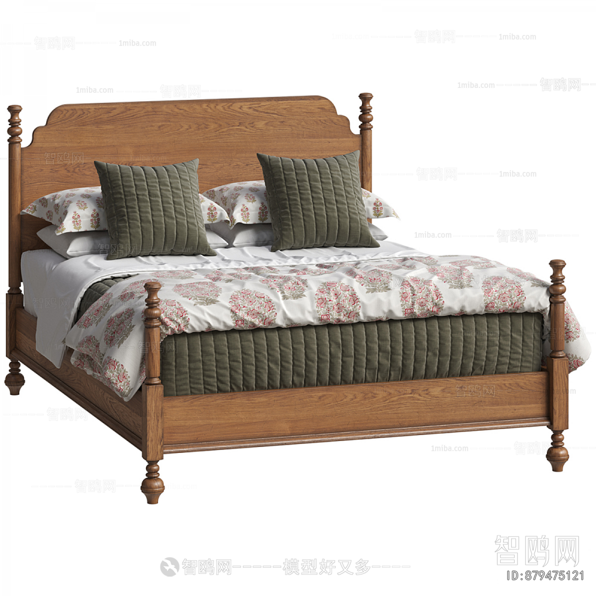 French Style Double Bed