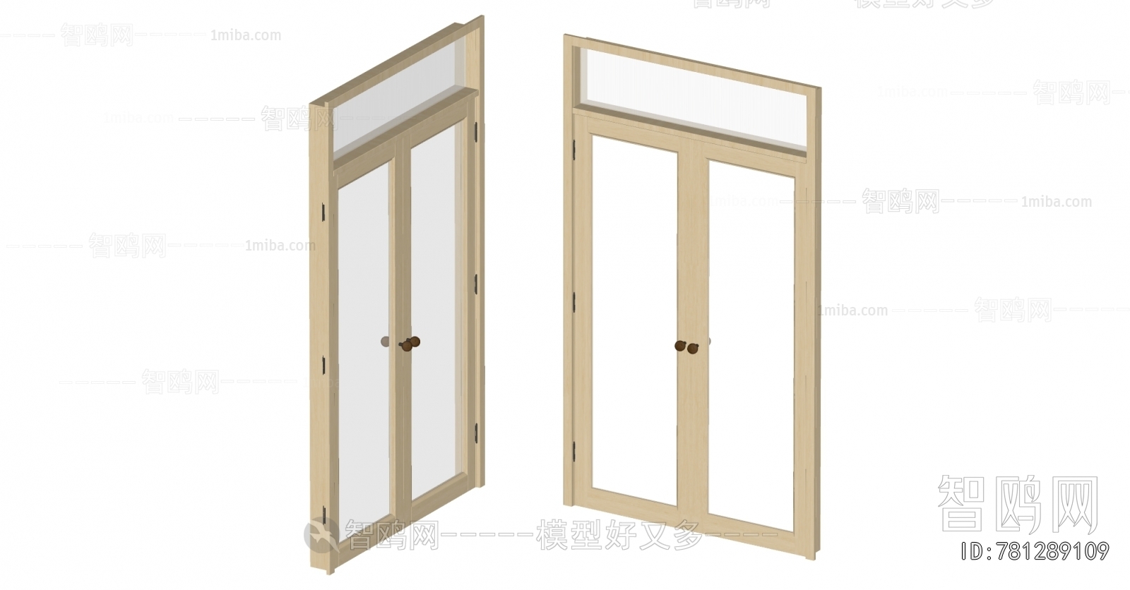 Modern Double Door