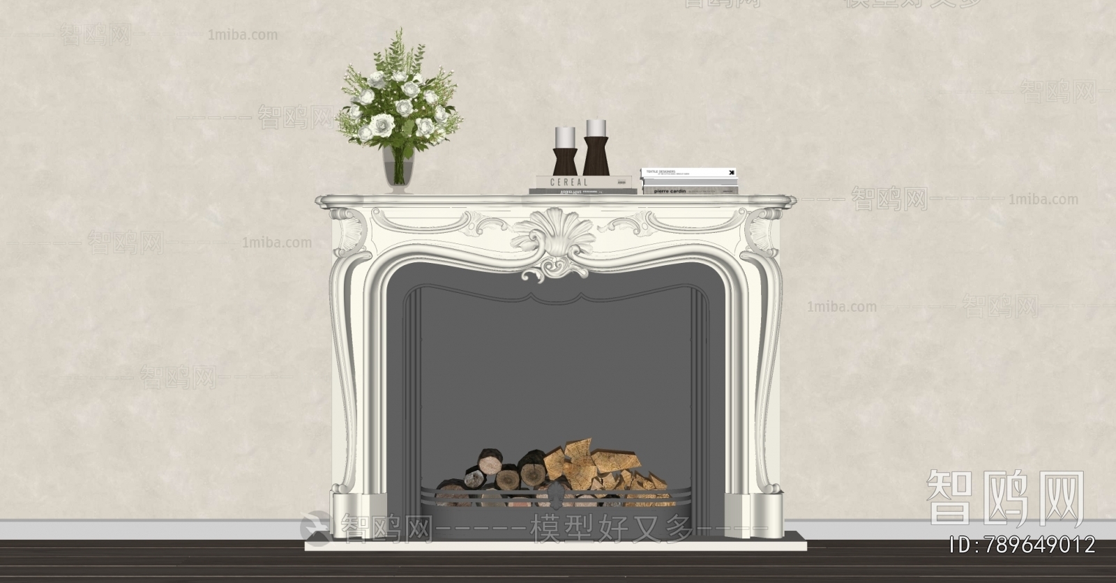 French Style Fireplace