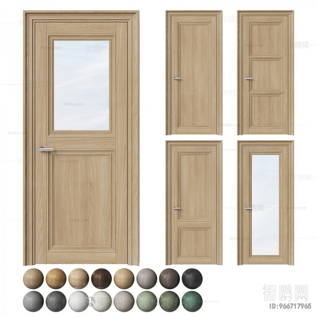 Modern Single Door