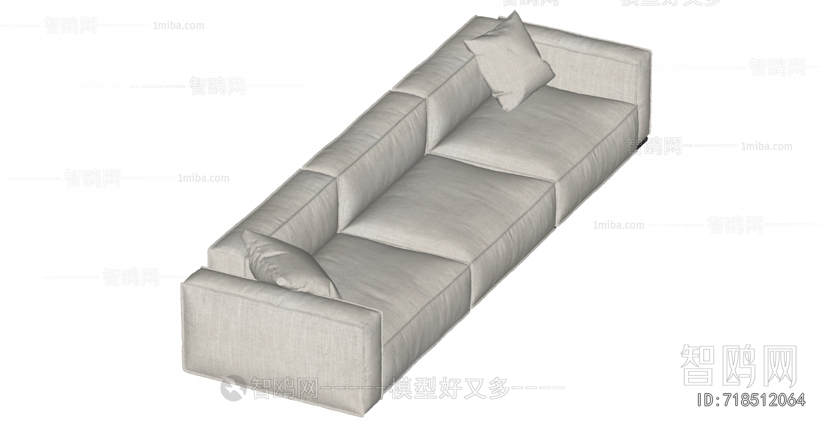 Modern Three-seat Sofa