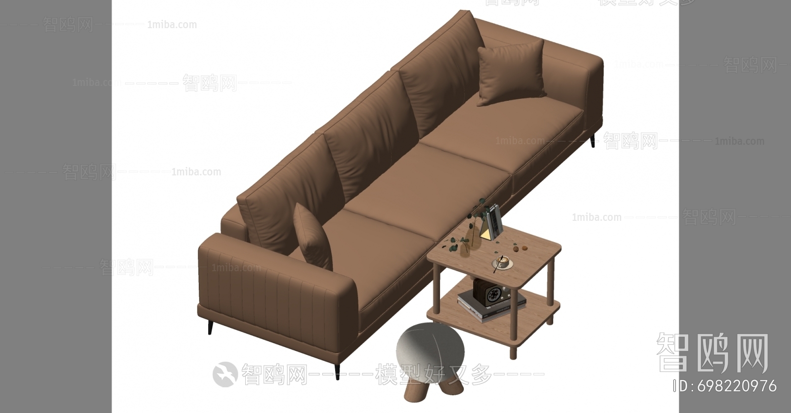 Modern Three-seat Sofa