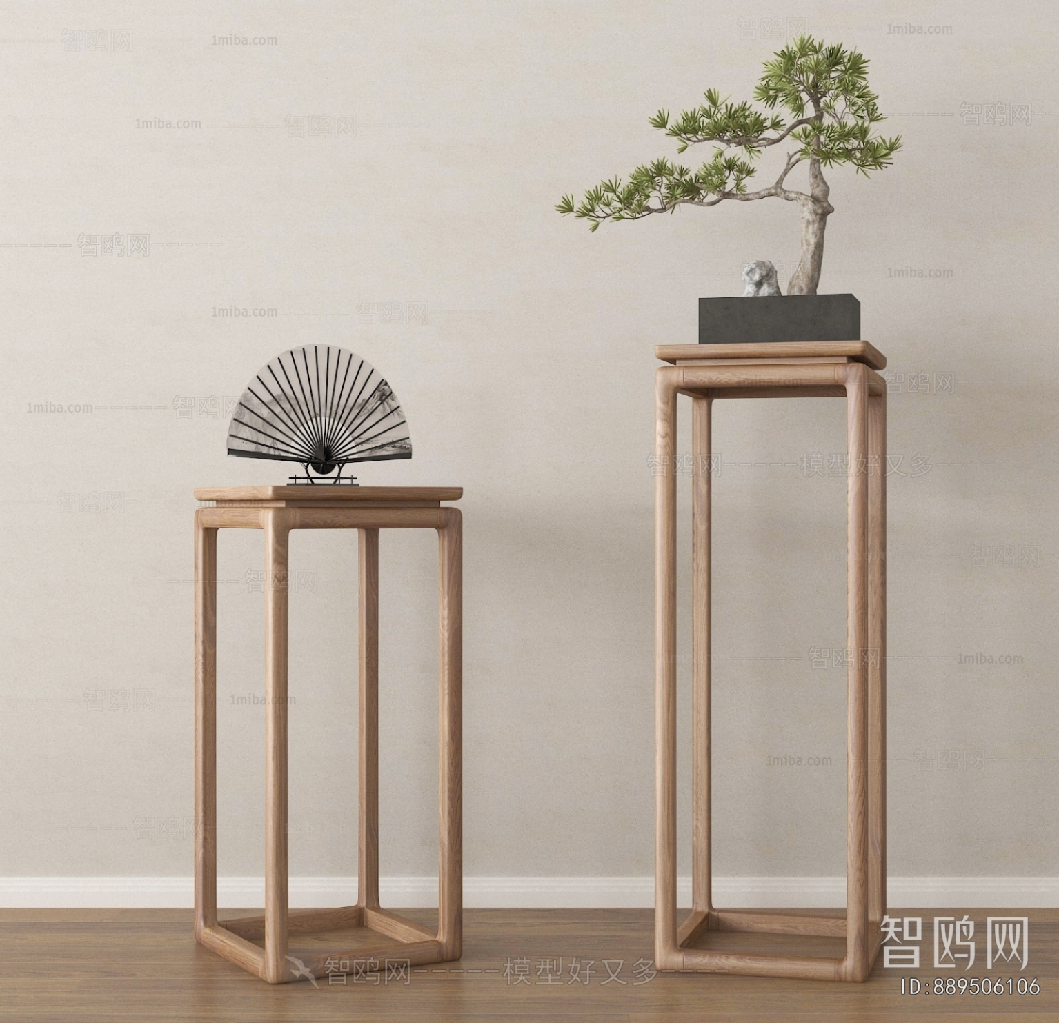 New Chinese Style Flower Shelf