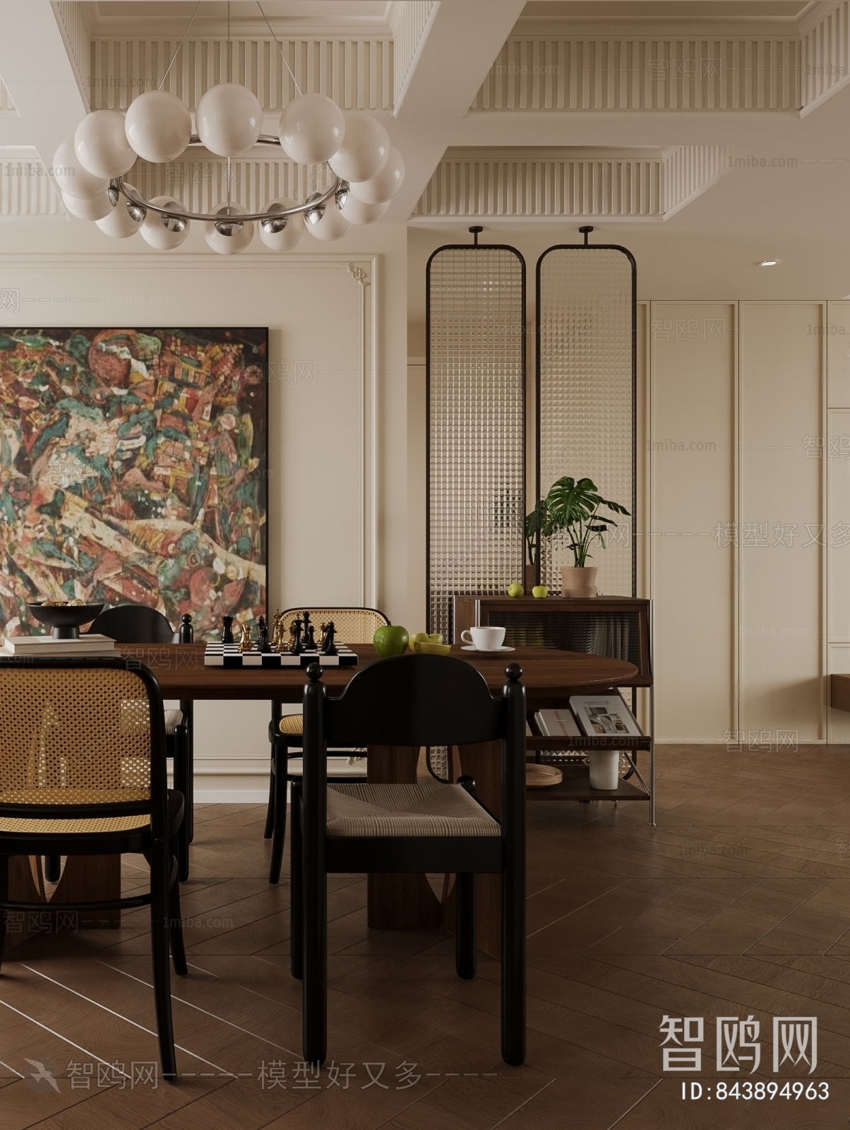 French Style Dining Room