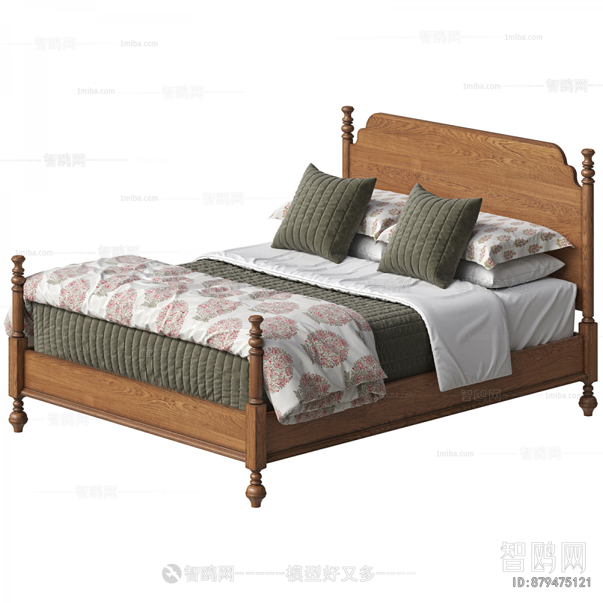 French Style Double Bed