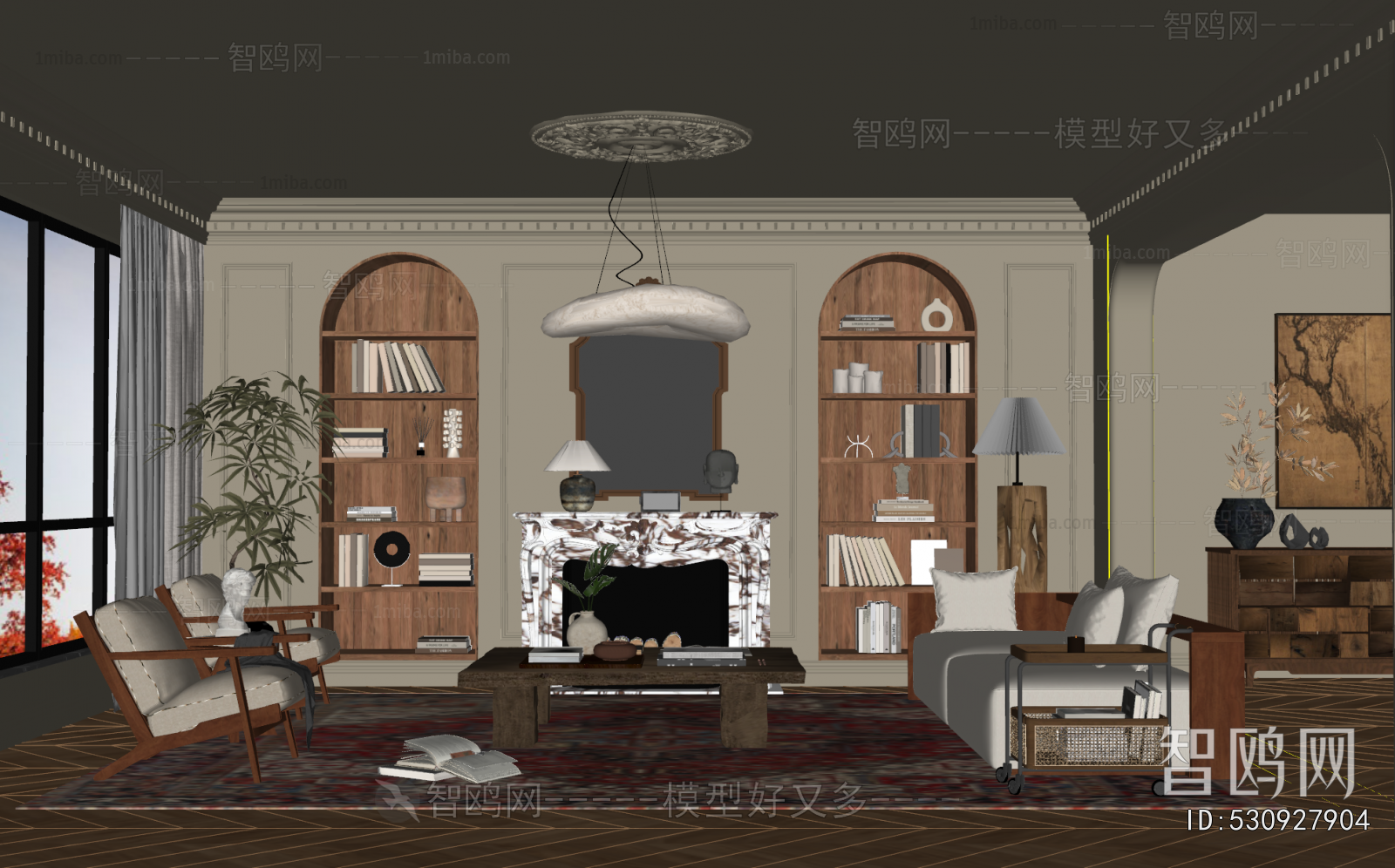 French Style A Living Room