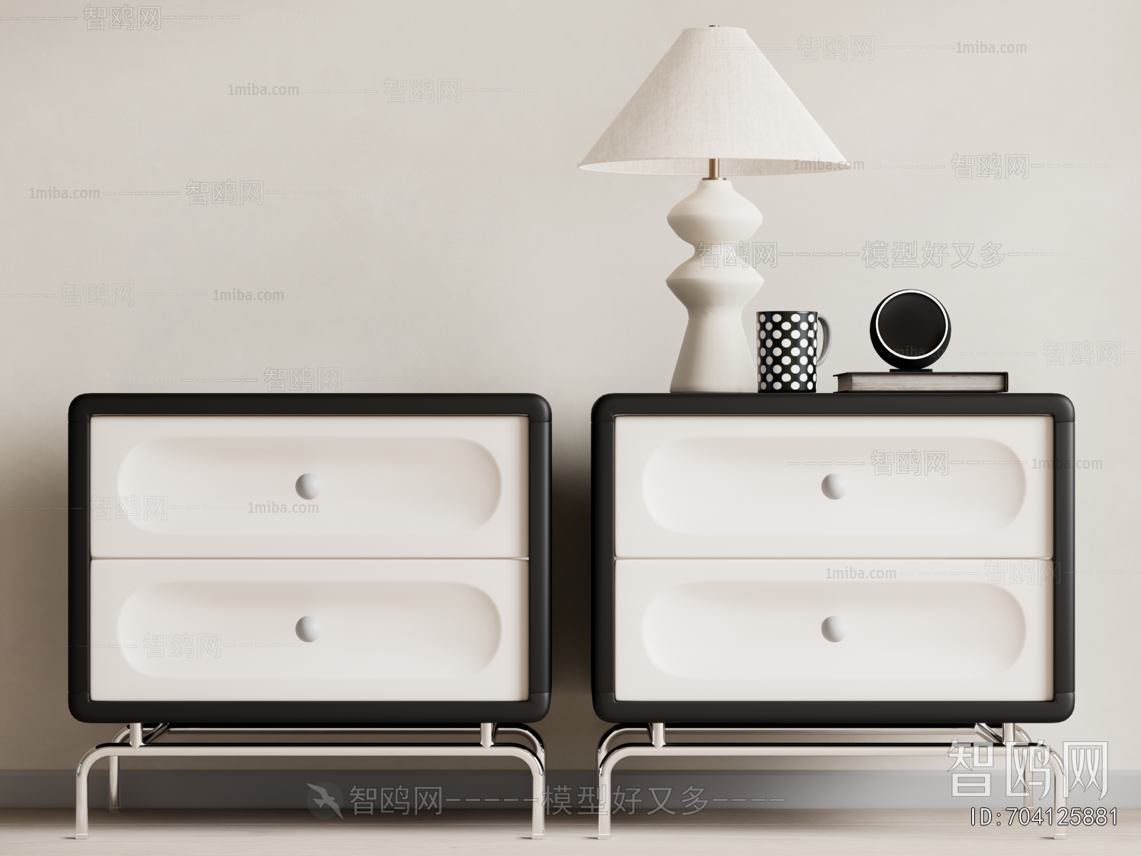 Modern Bedside Cupboard