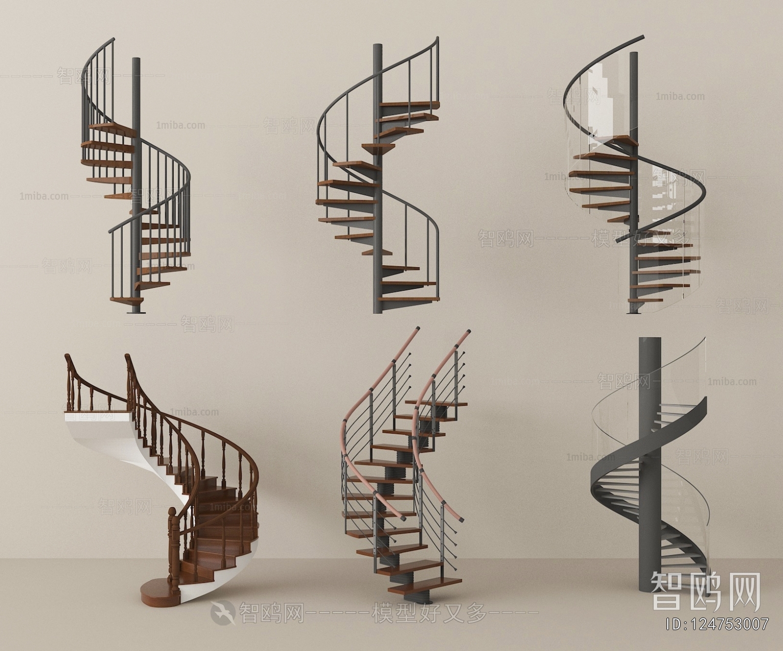 Modern Rotating Staircase