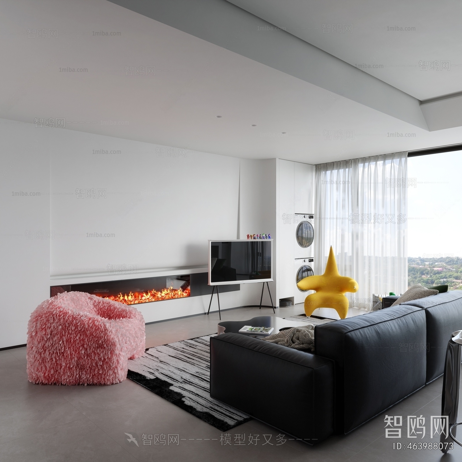 Modern A Living Room