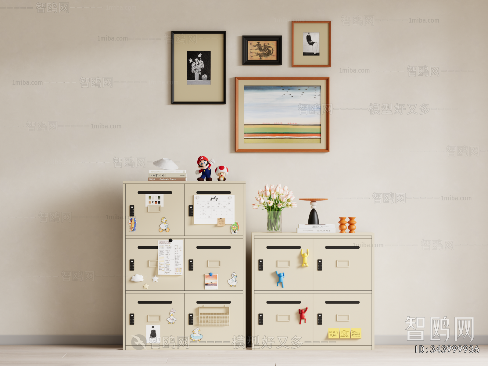 Modern Public Cabinet/lock Cabinet