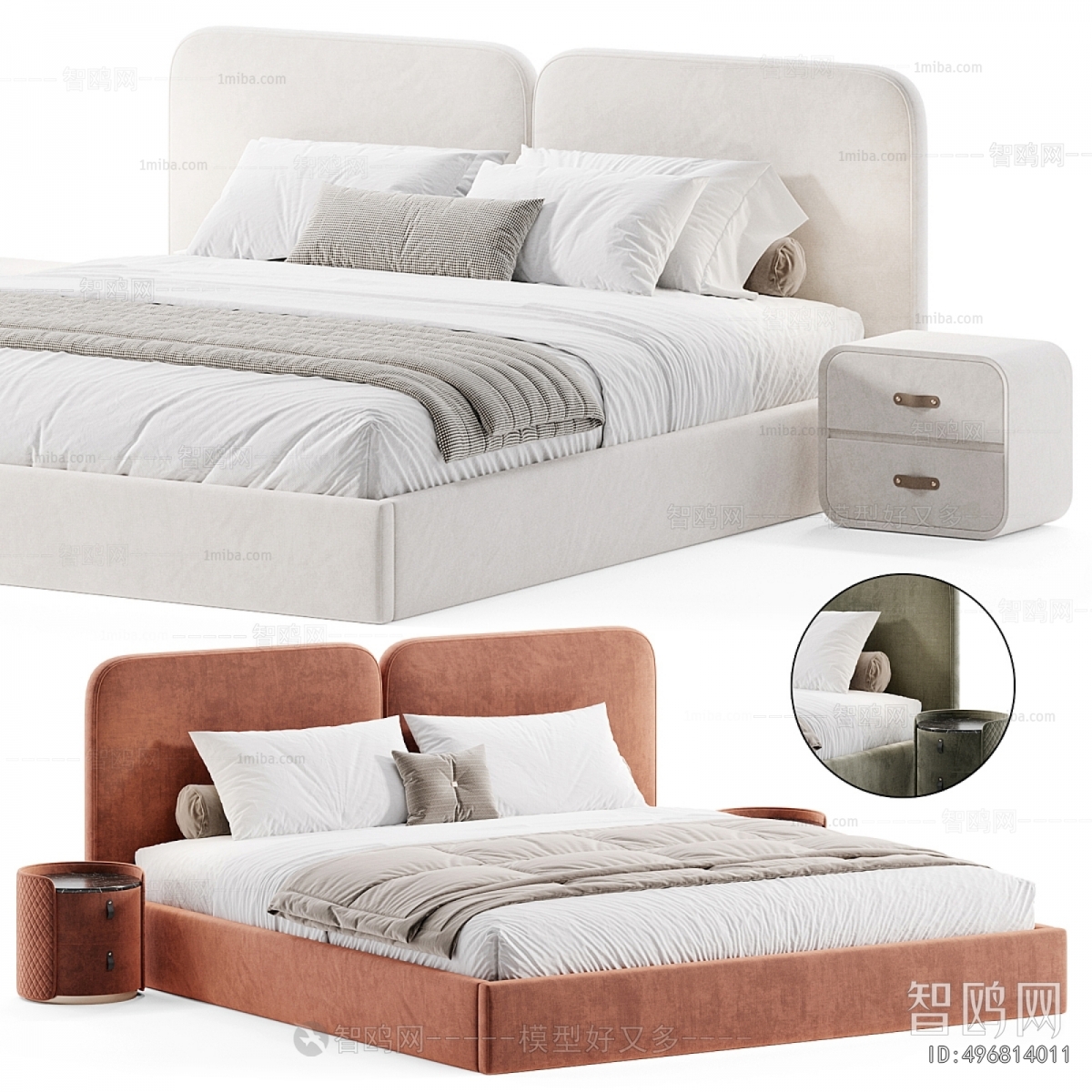 Modern Double Bed