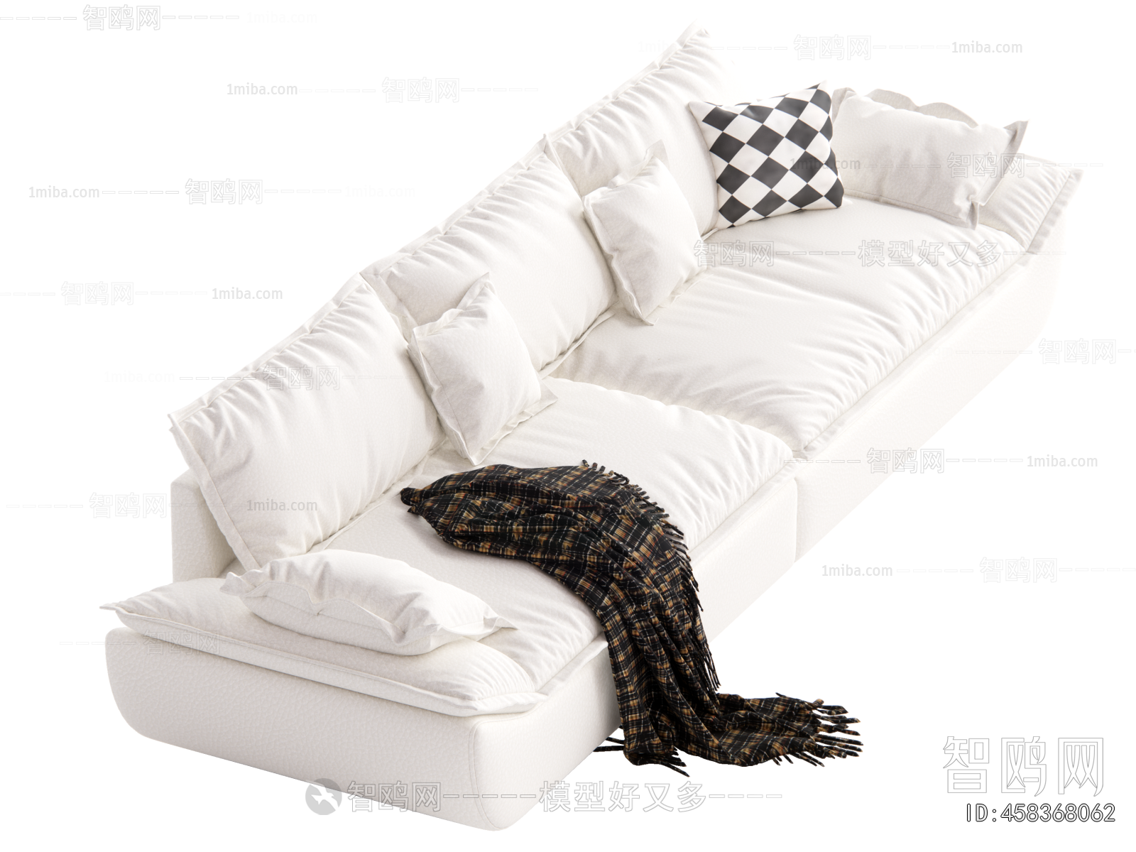 Modern Three-seat Sofa