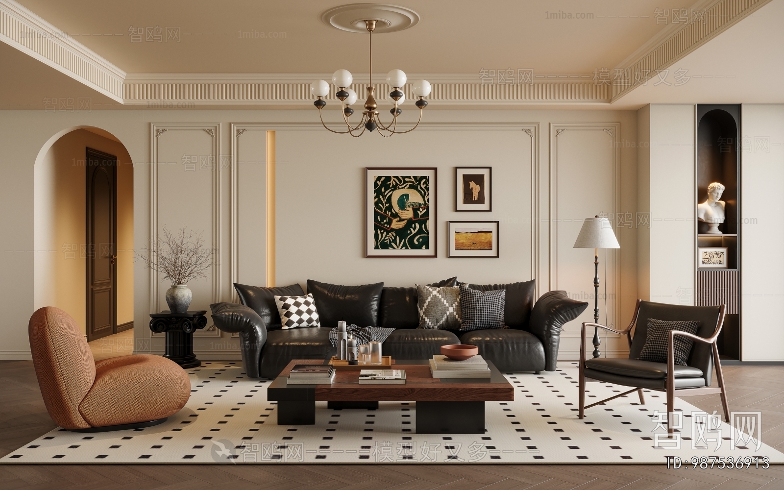 French Style A Living Room