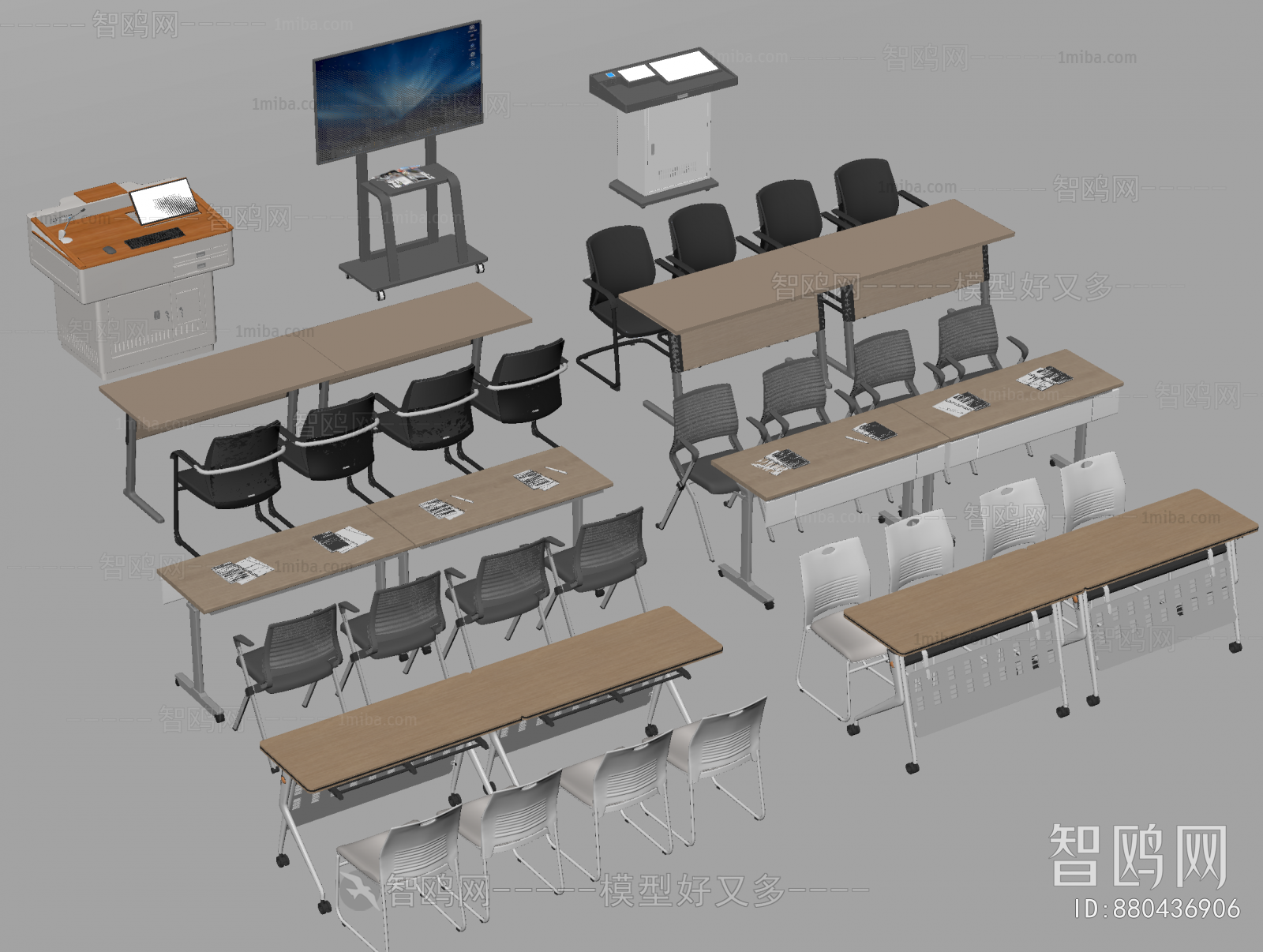 Modern Office Desk And Chair