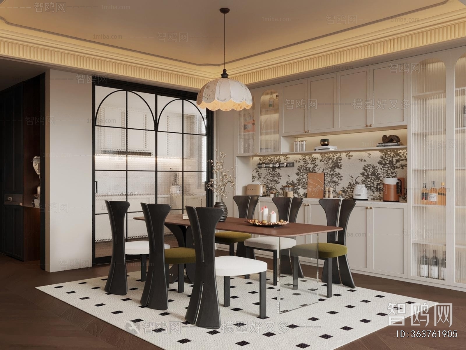 French Style Dining Room