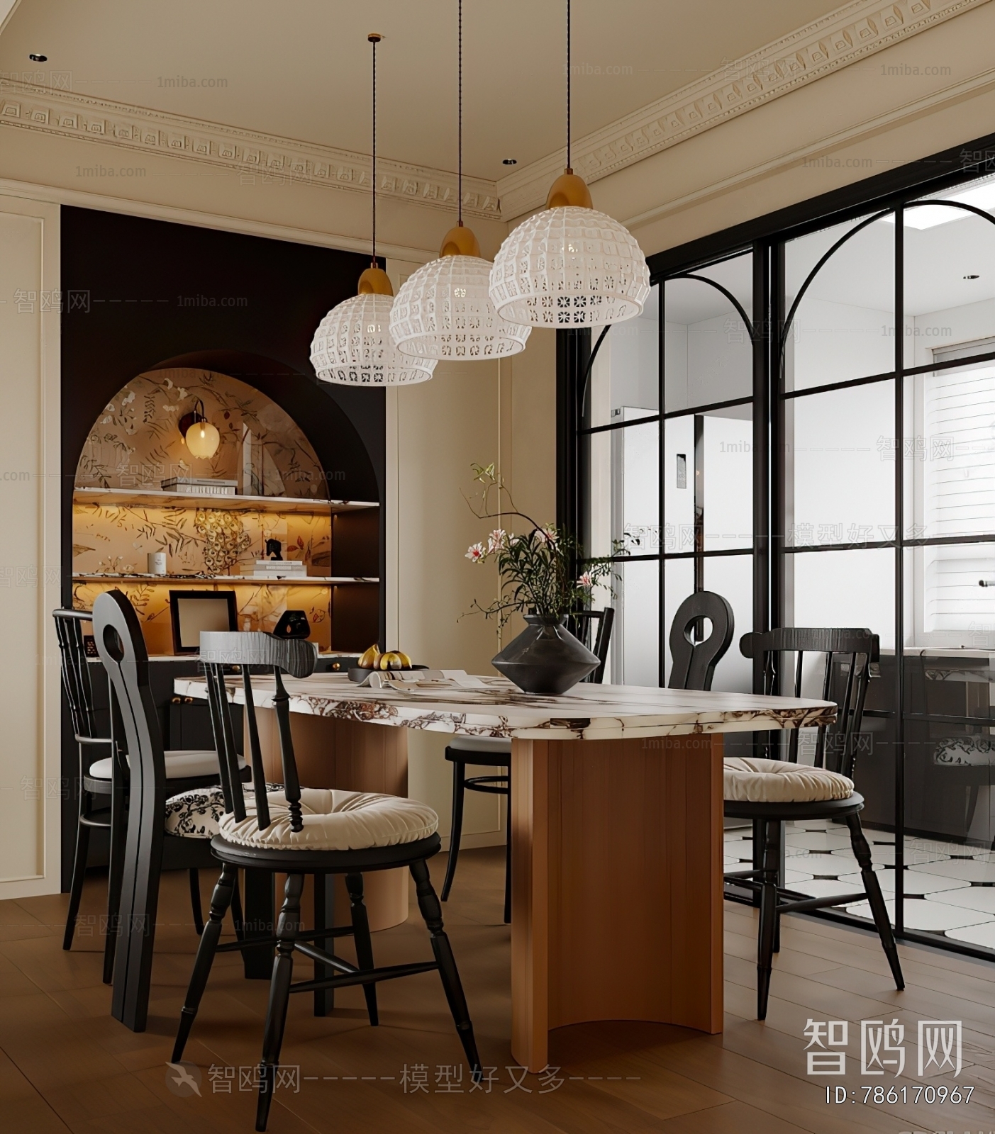 French Style Dining Room