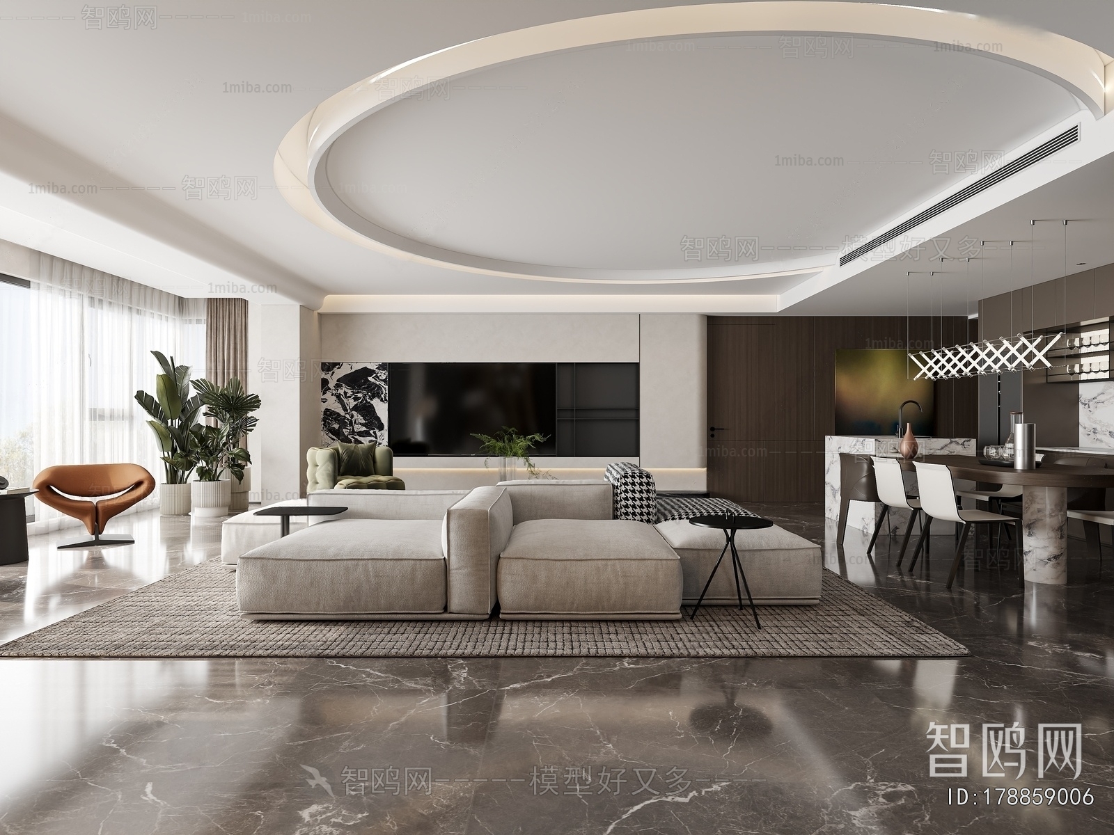 Modern A Living Room