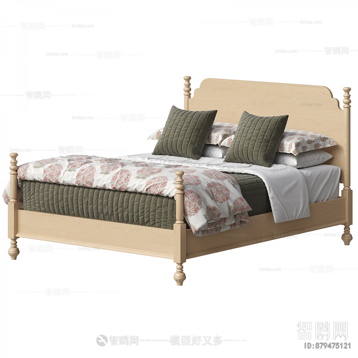 French Style Double Bed