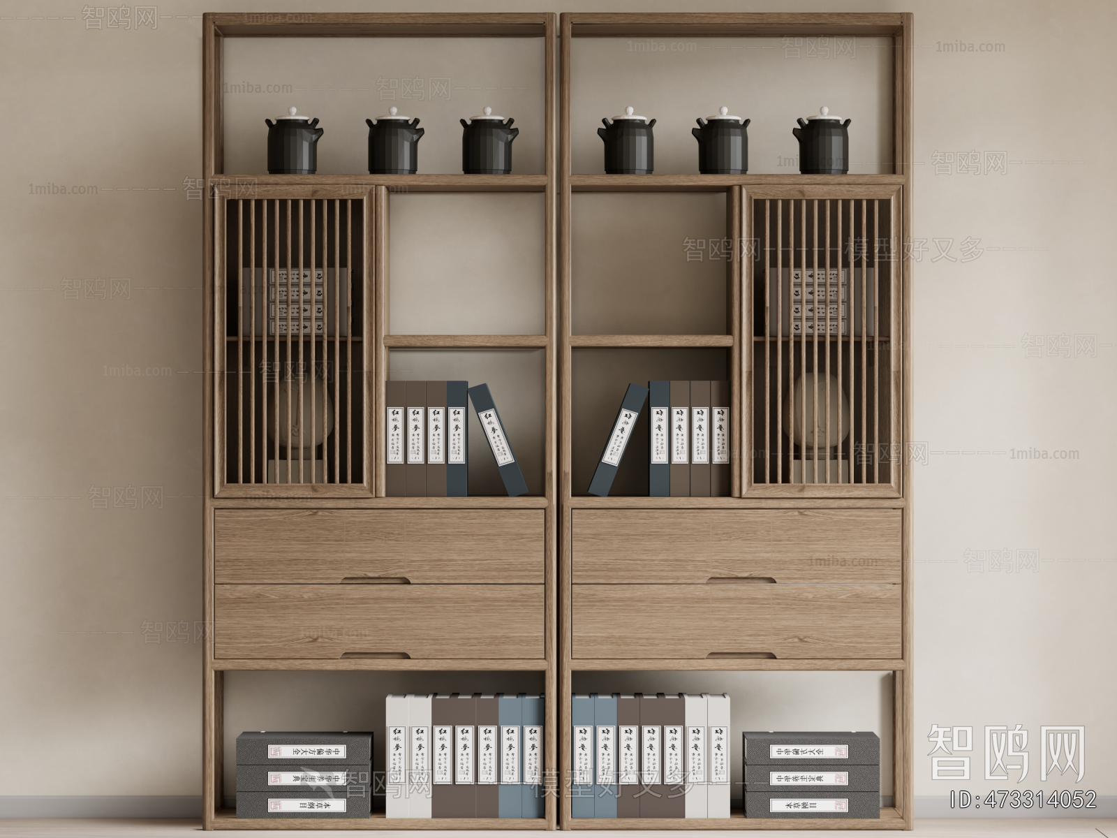 Chinese Style Antique Rack