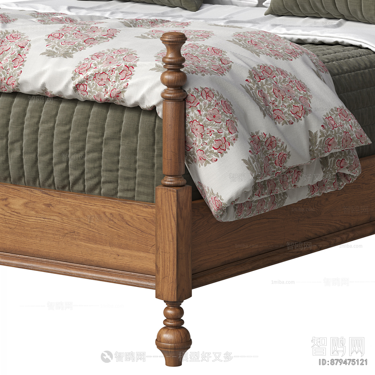 French Style Double Bed