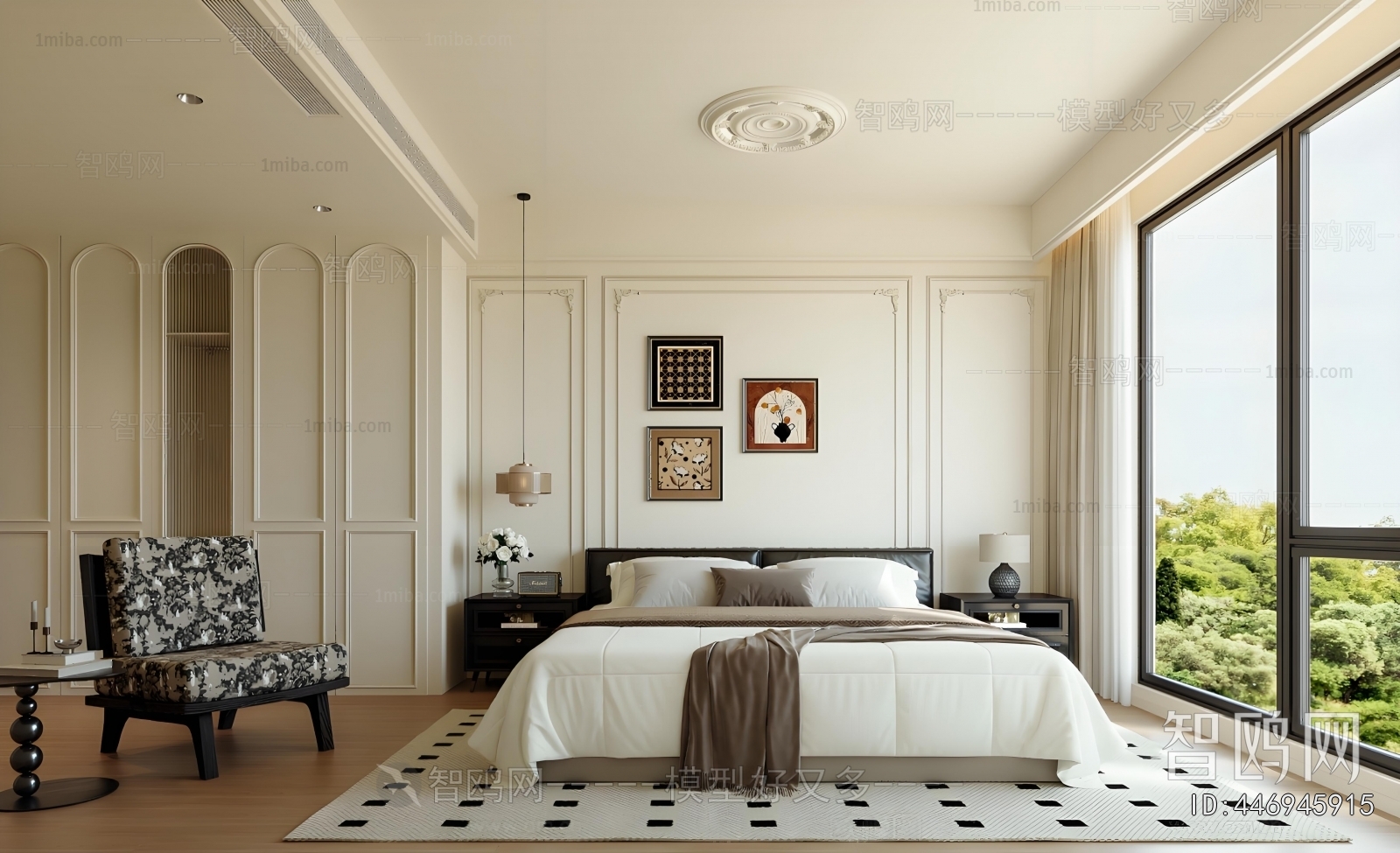 French Style Bedroom