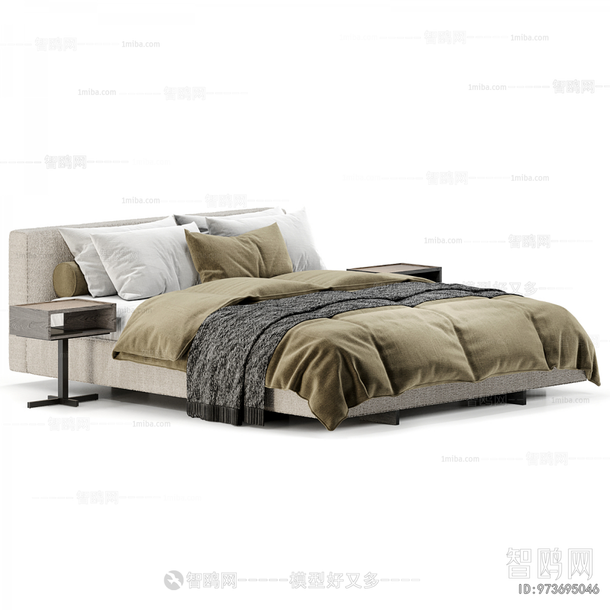 Modern Double Bed