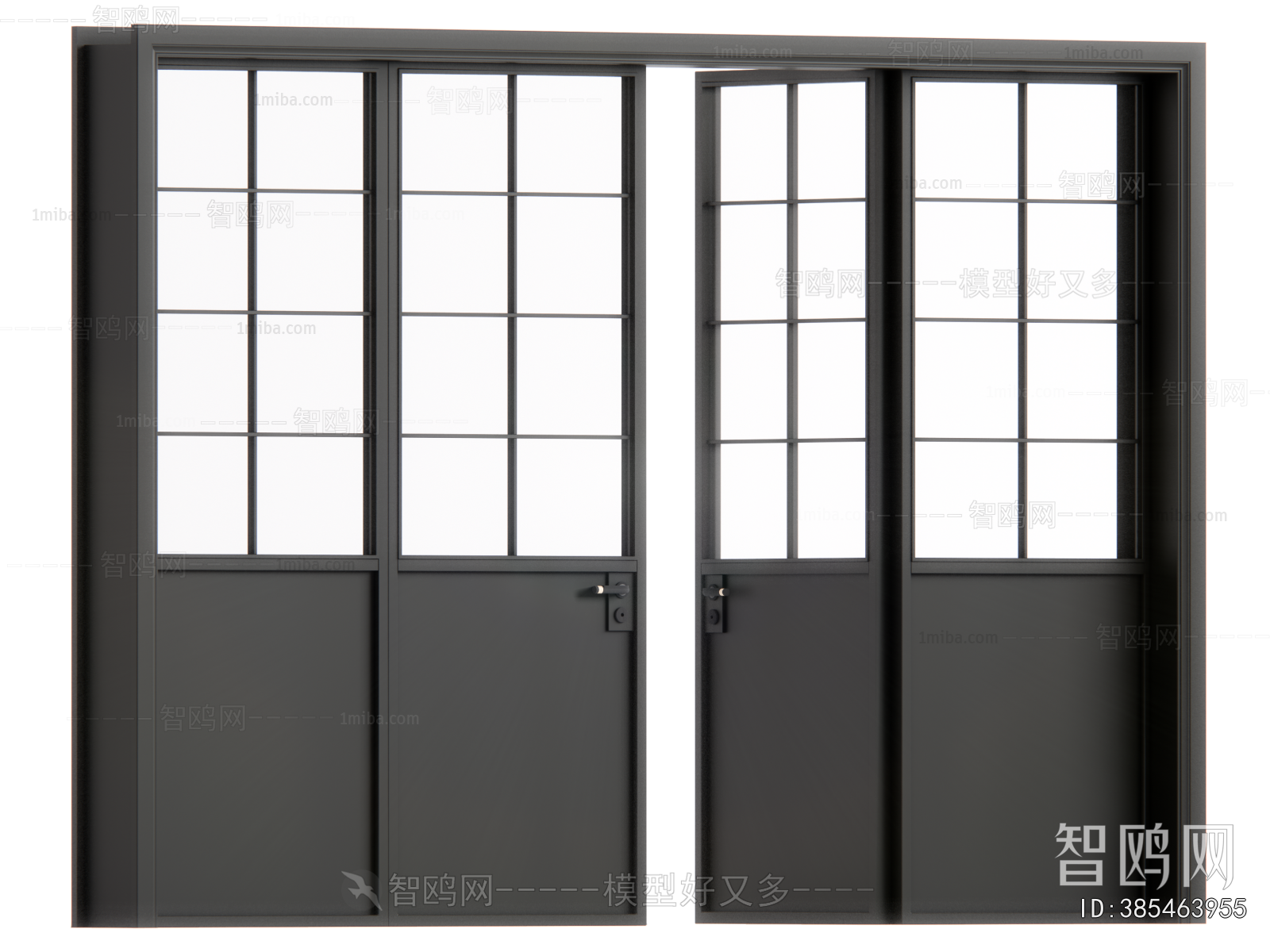 Modern Double Door