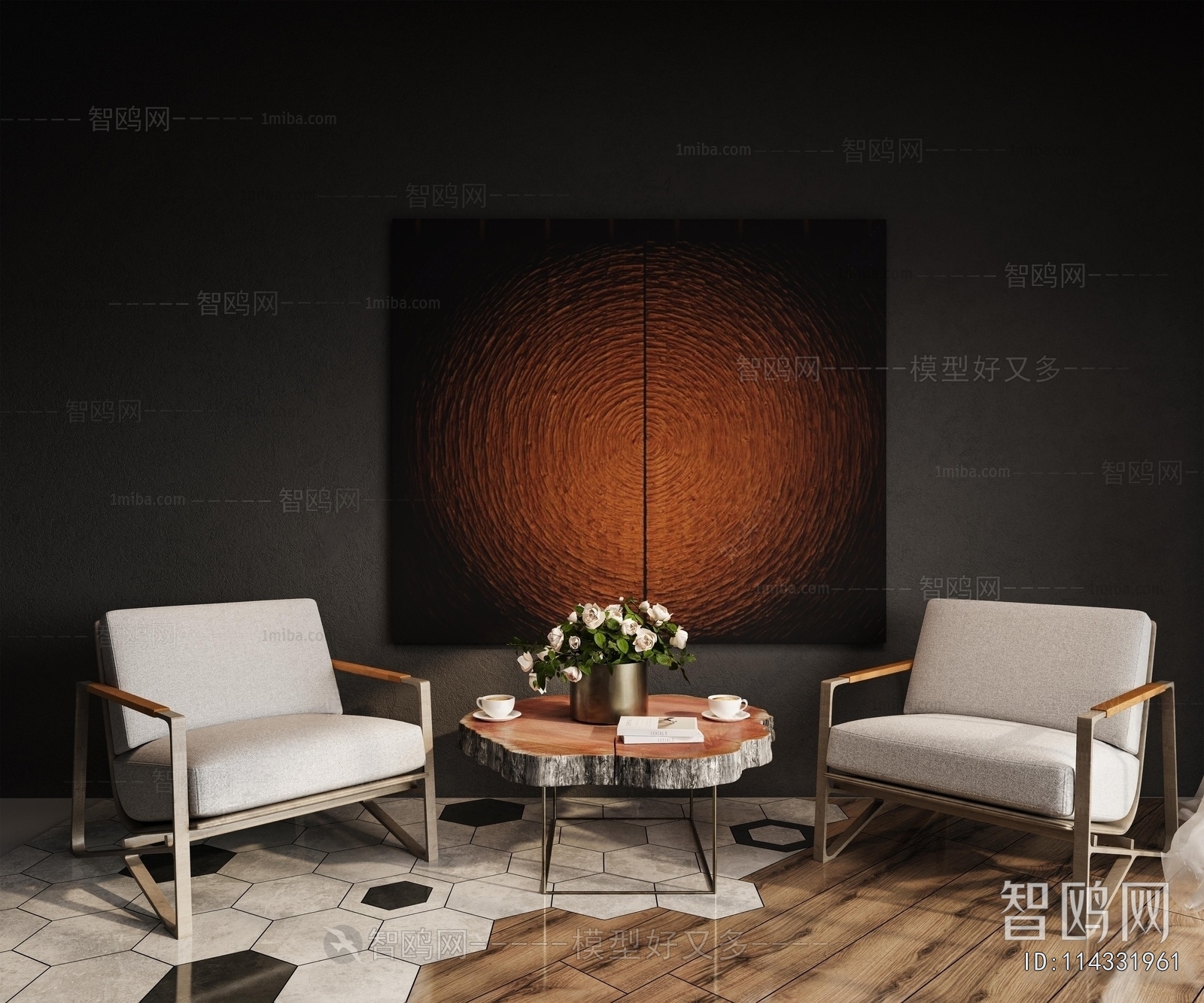 Modern Leisure Table And Chair