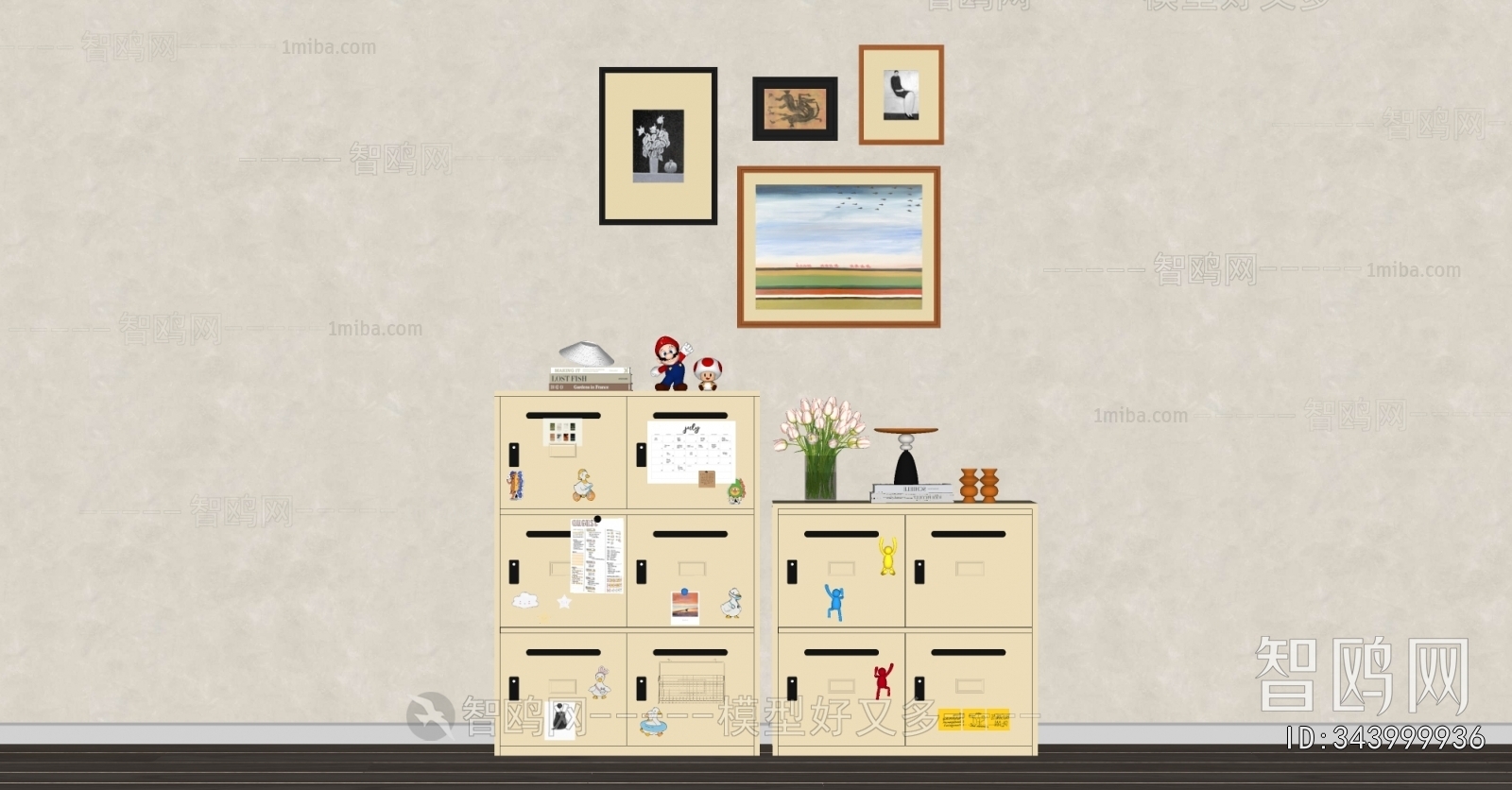 Modern Public Cabinet/lock Cabinet