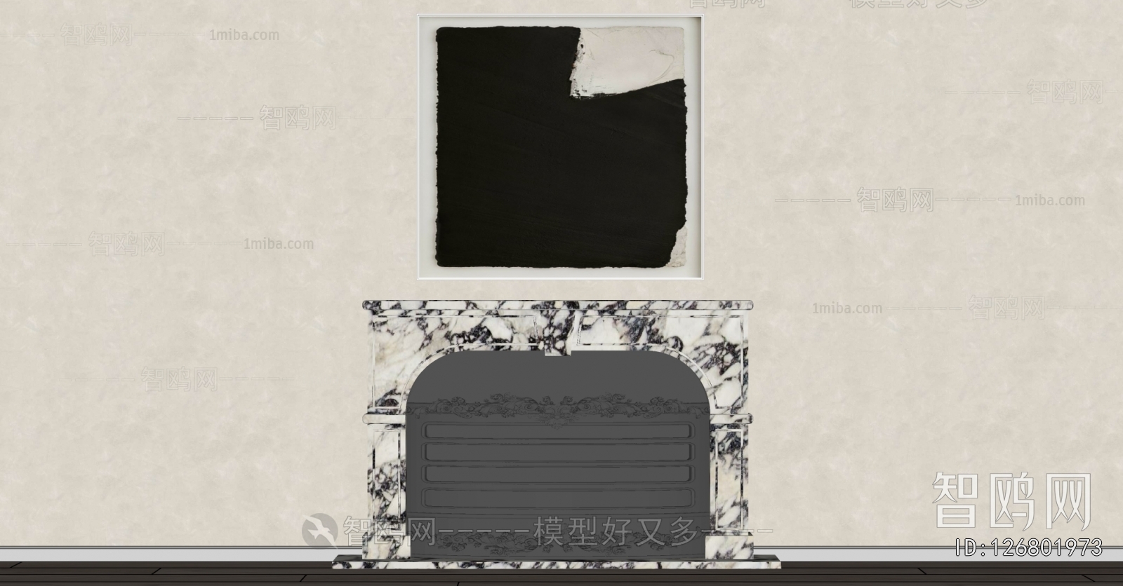 French Style Fireplace