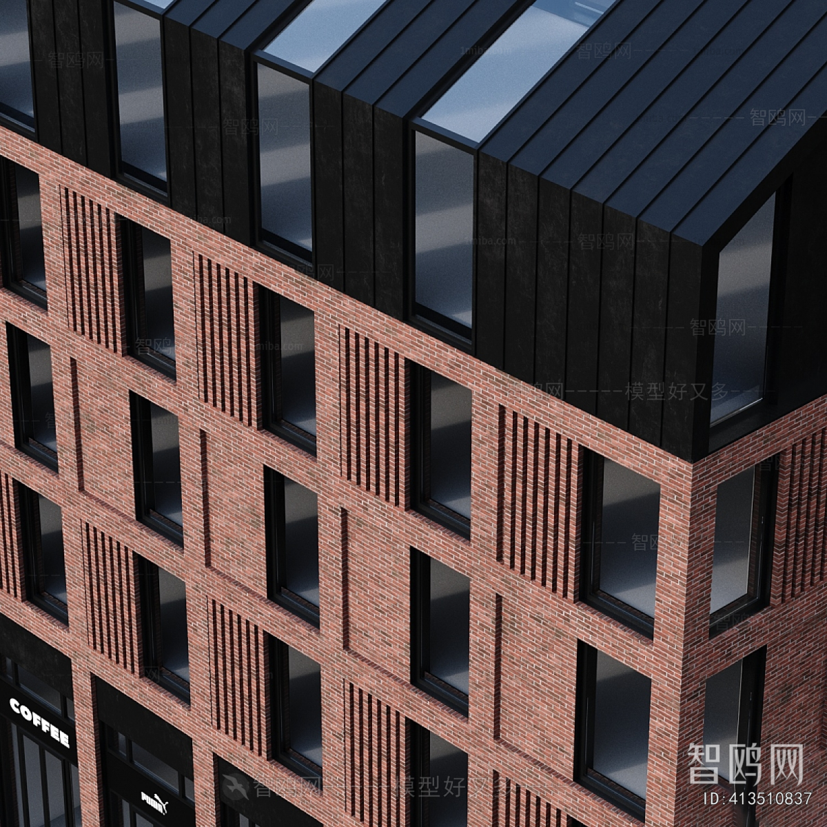 Modern Appearance Of Commercial Building