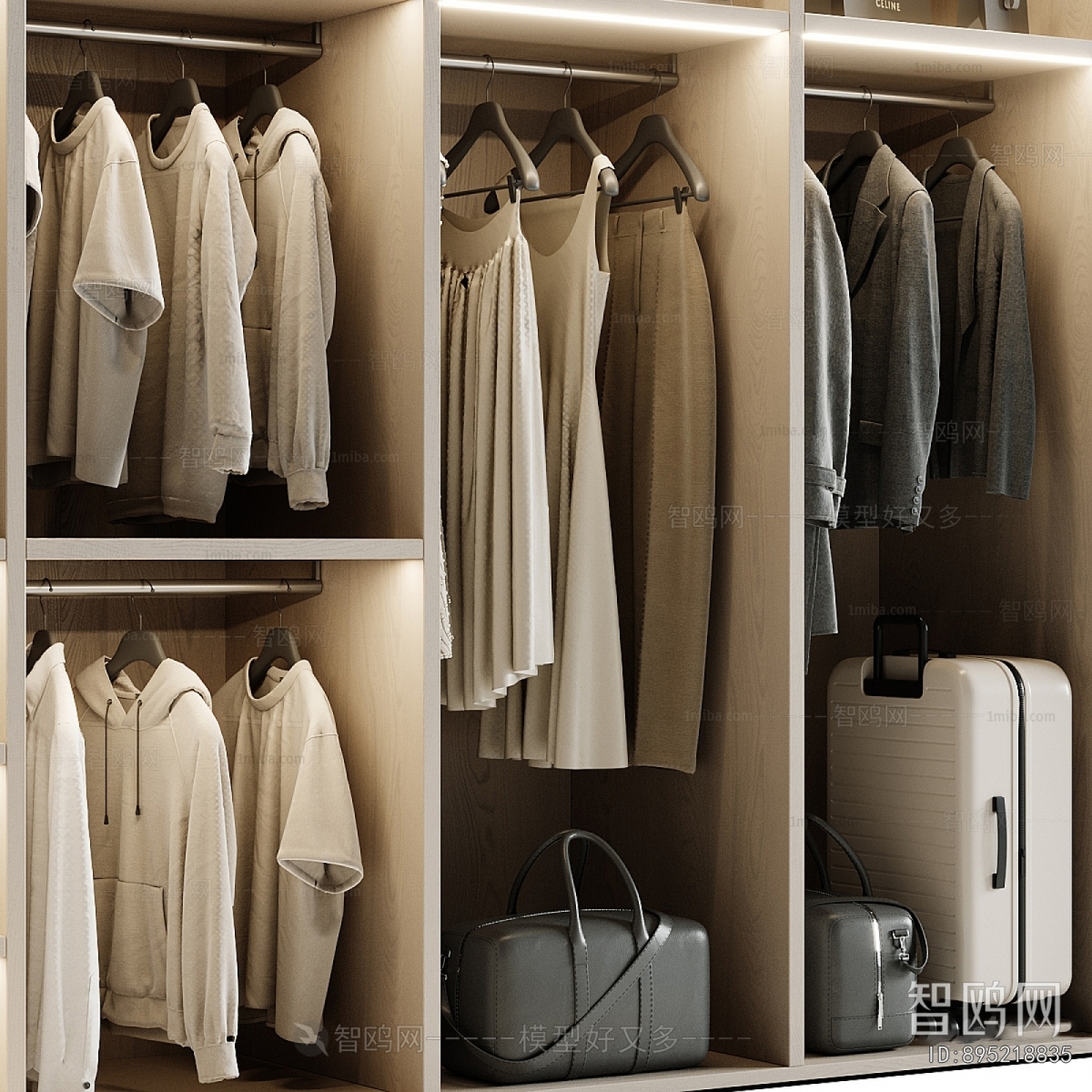 Modern The Wardrobe