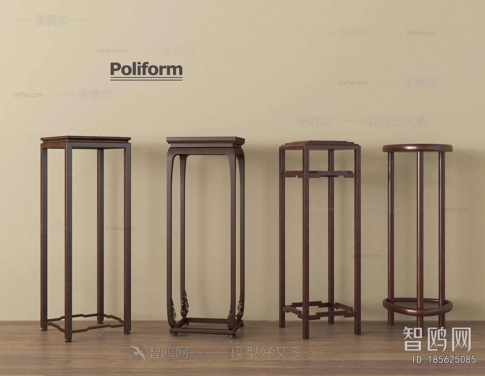 New Chinese Style Flower Rack