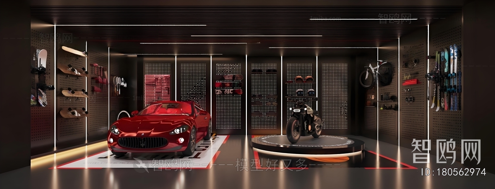 Modern Underground Garage