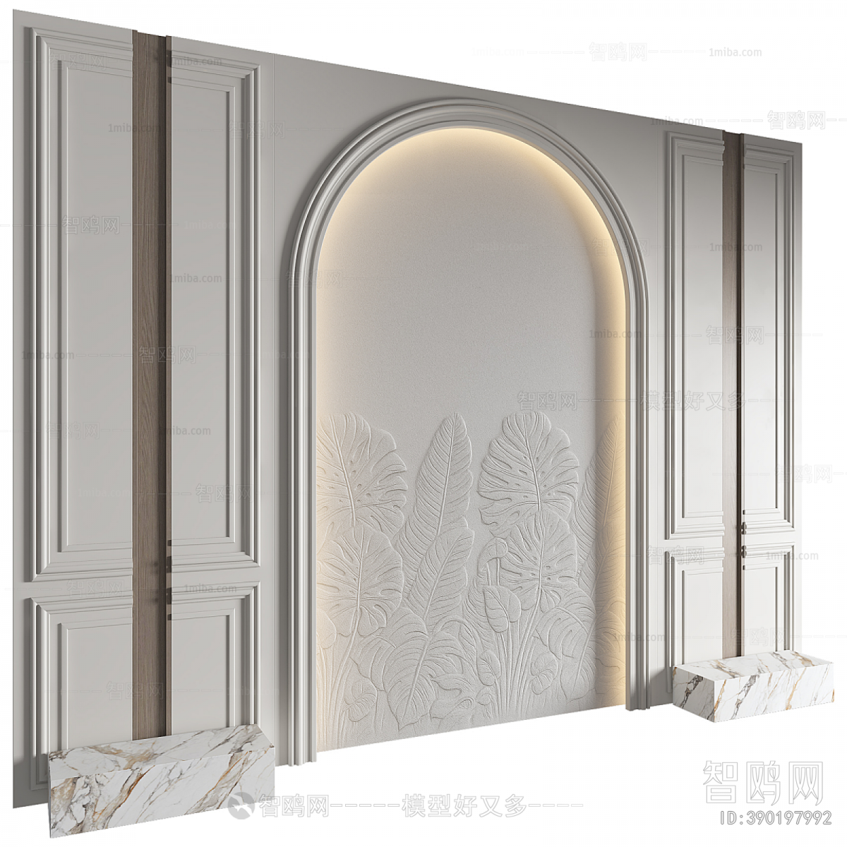 French Style TV Wall