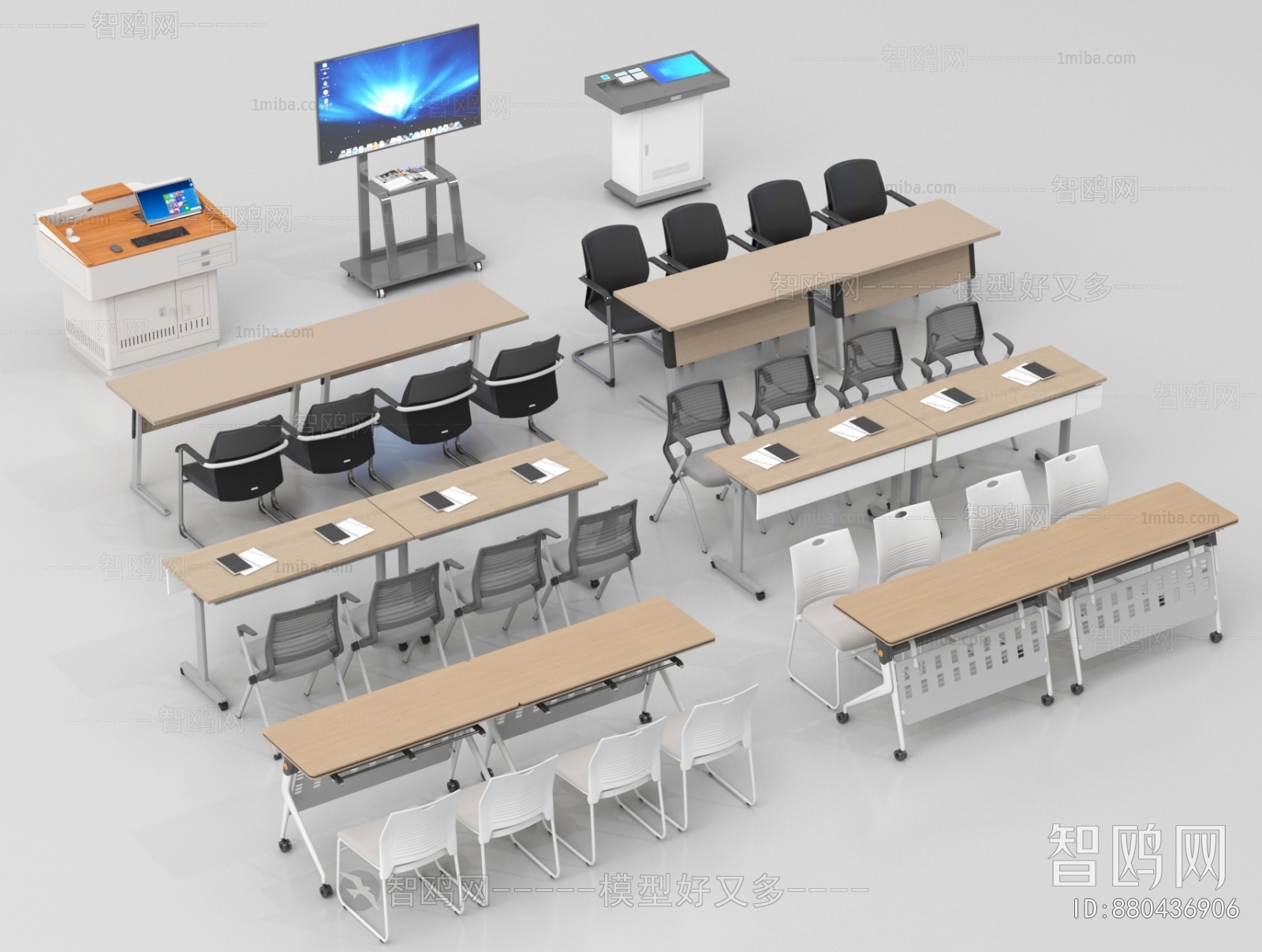 Modern Office Desk And Chair