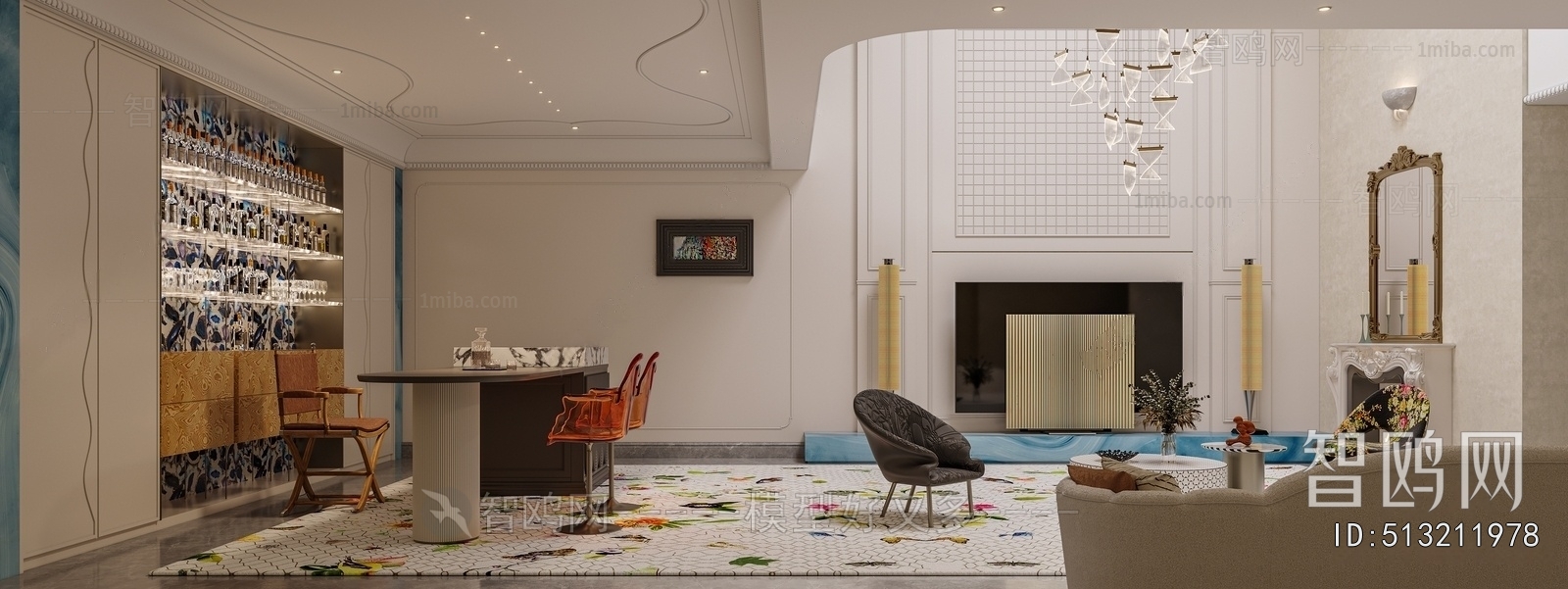 French Style A Living Room