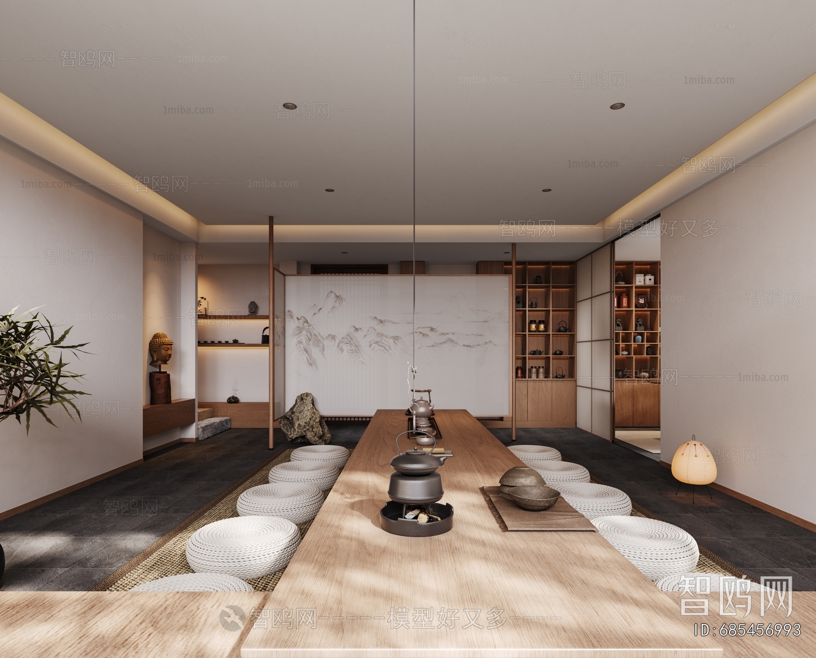 New Chinese Style Teahouse Tea House