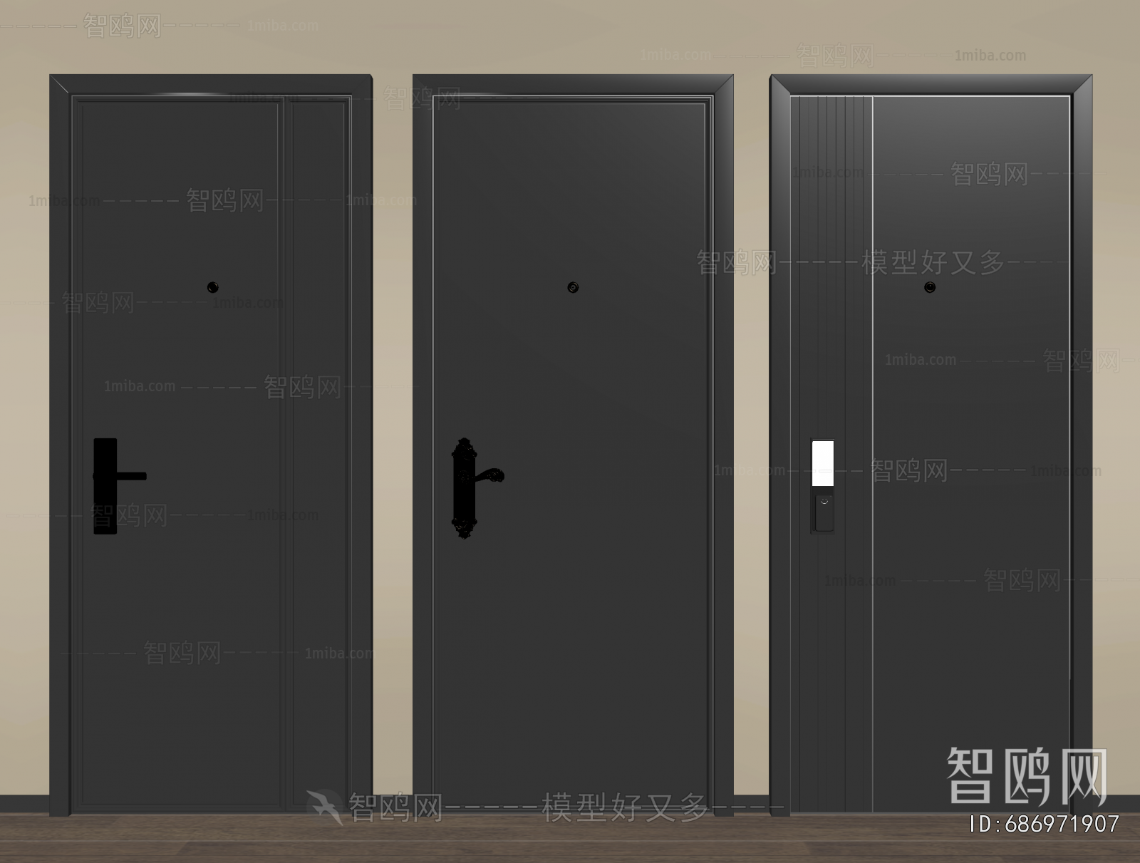 Modern Entrance Door