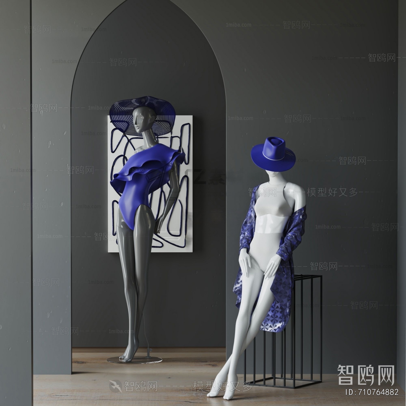 Modern Fashion Model