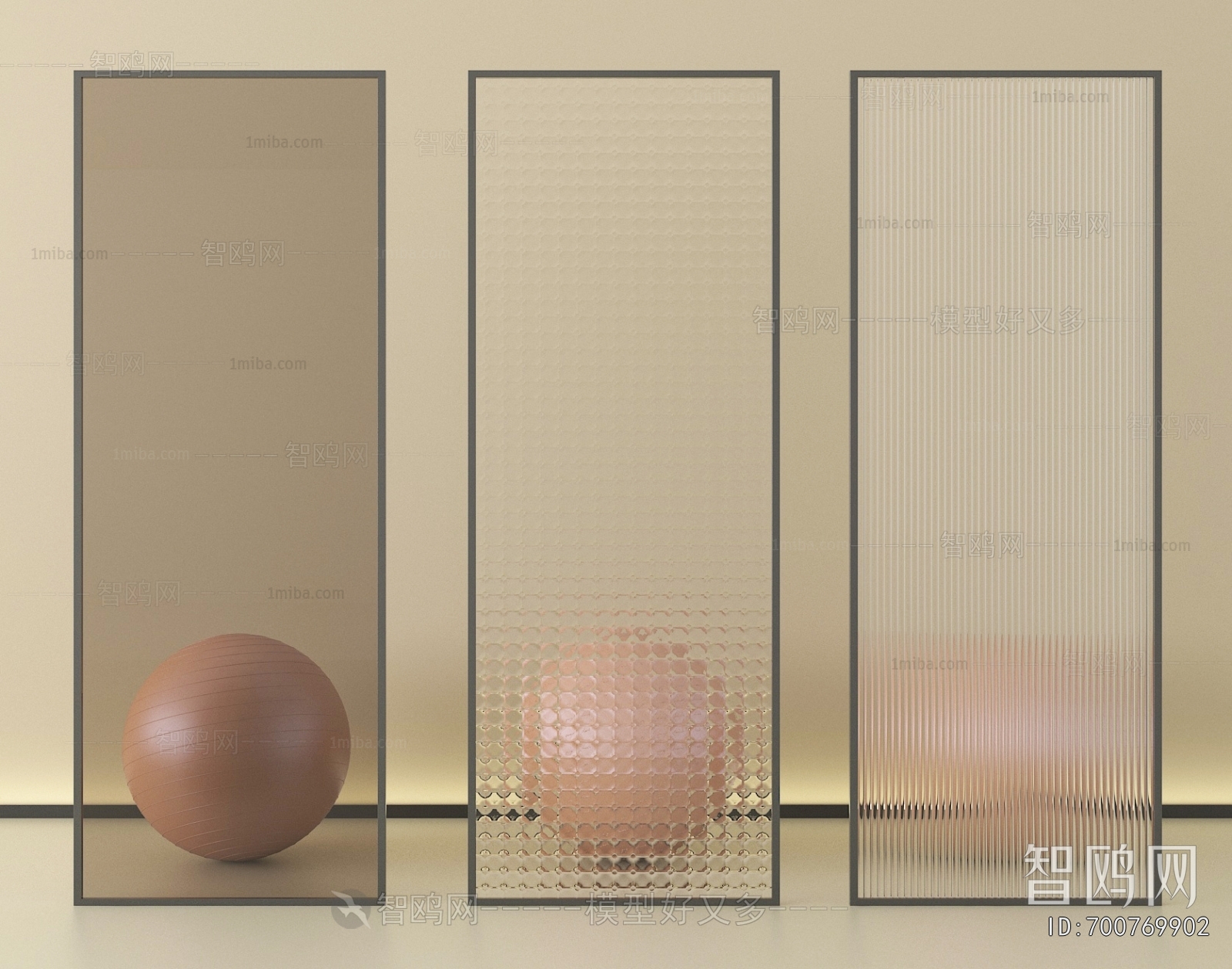 Modern Glass Screen Partition