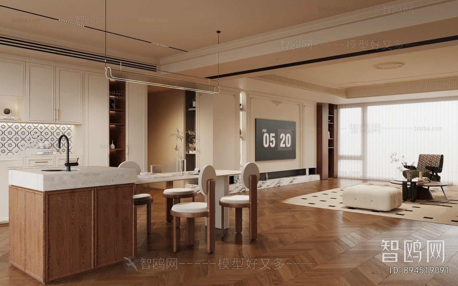 French Style Dining Room