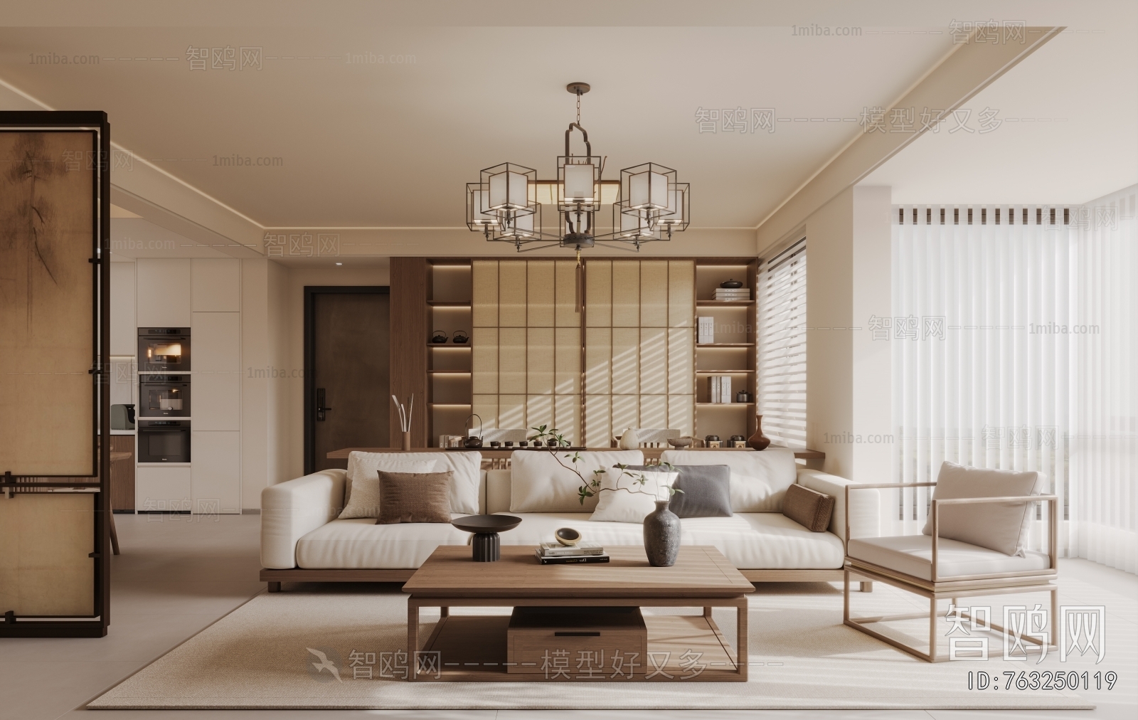 New Chinese Style Dining Room