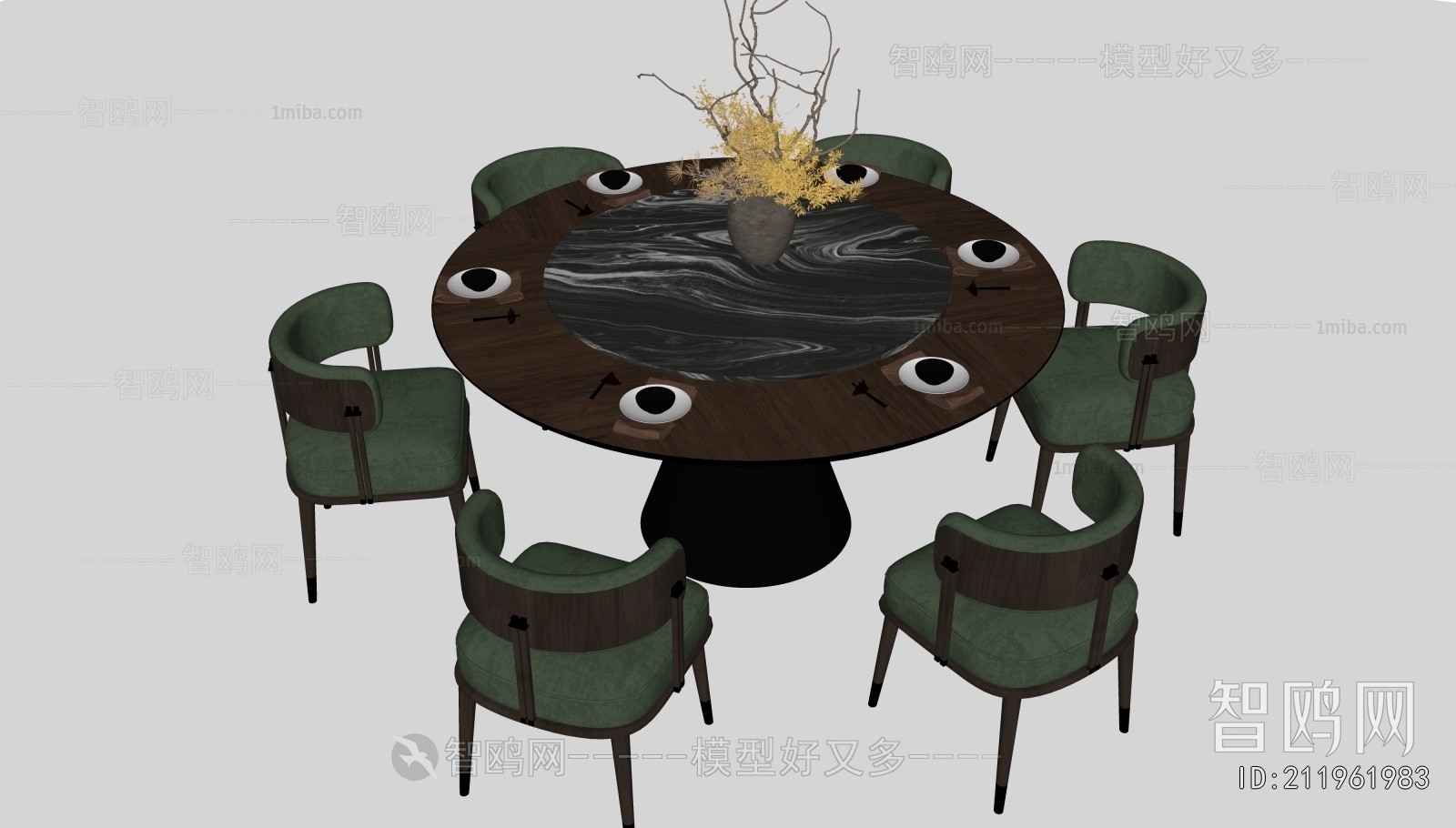 New Chinese Style Dining Table And Chairs