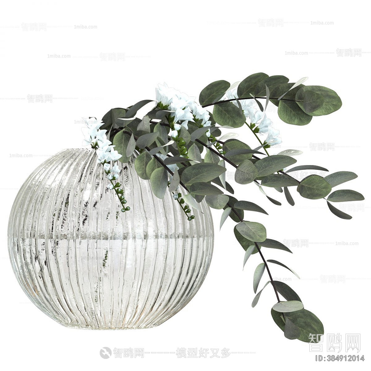 Modern Aquatic Green Plant