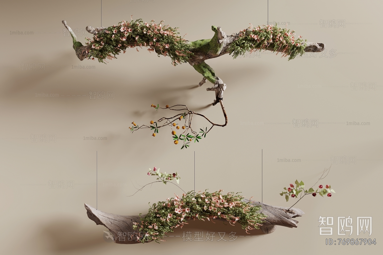 Wabi-sabi Style Wall Decoration