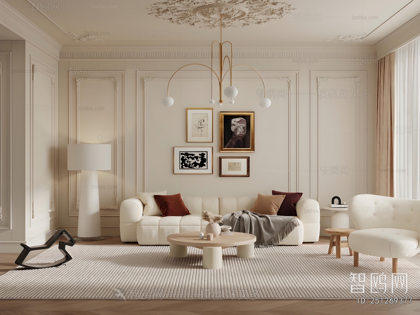 French Style A Living Room