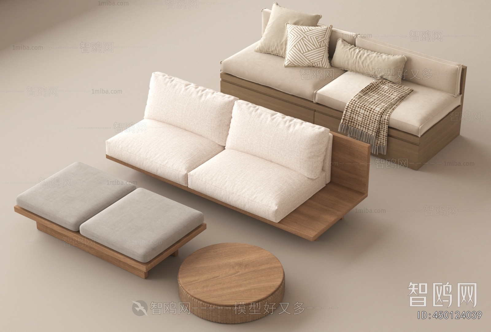 Modern Card Seat Sofa