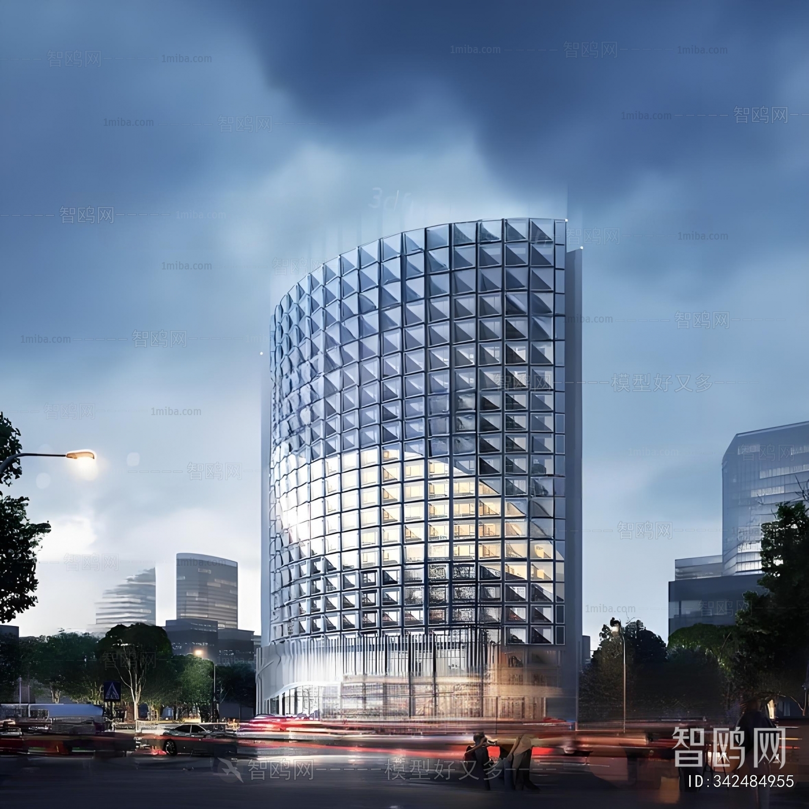 Modern Appearance Of Commercial Building